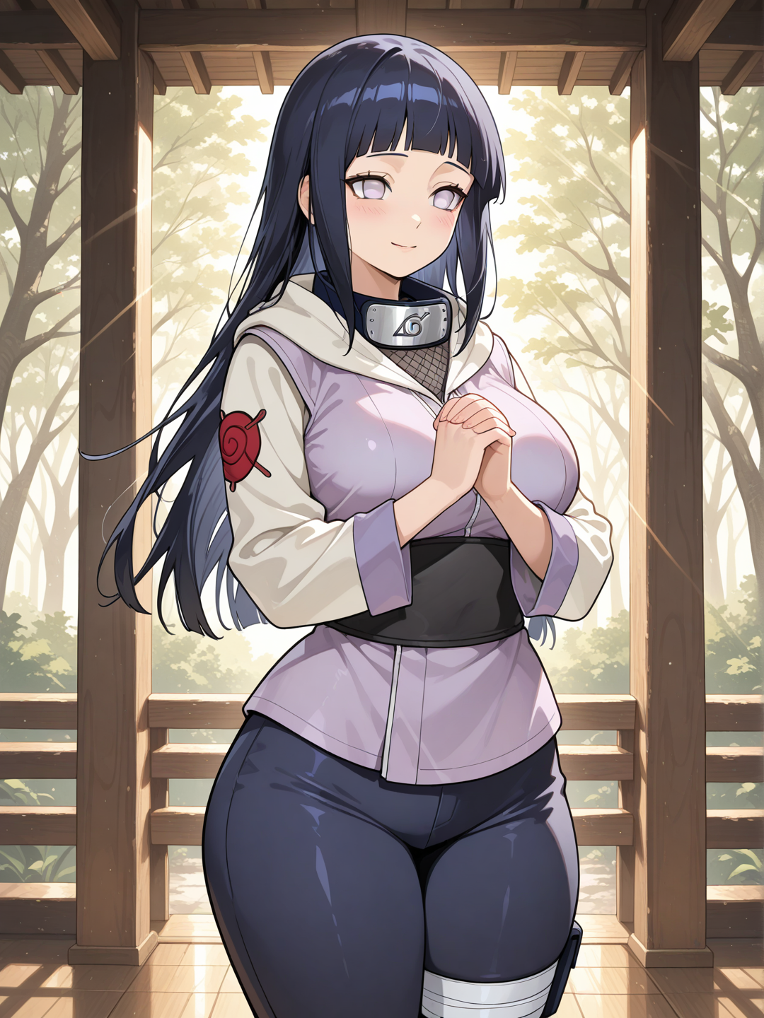 Hinata: Calma antes del entrenamiento 