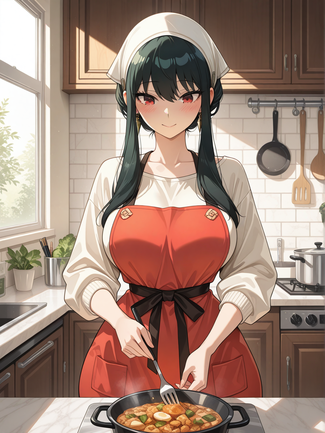 Yor Forger: Rutina Casera