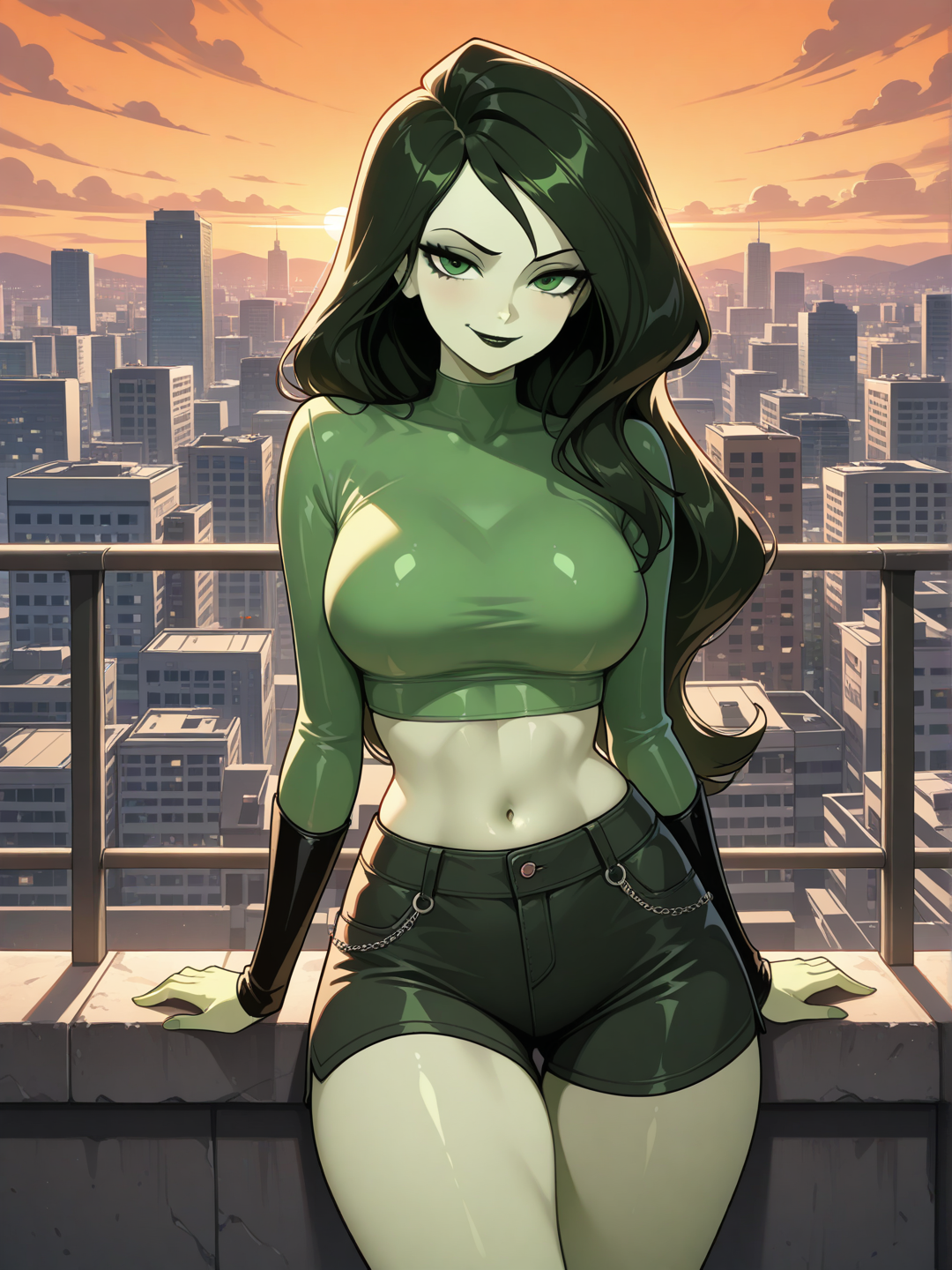Shego: Atardecer Urbano 