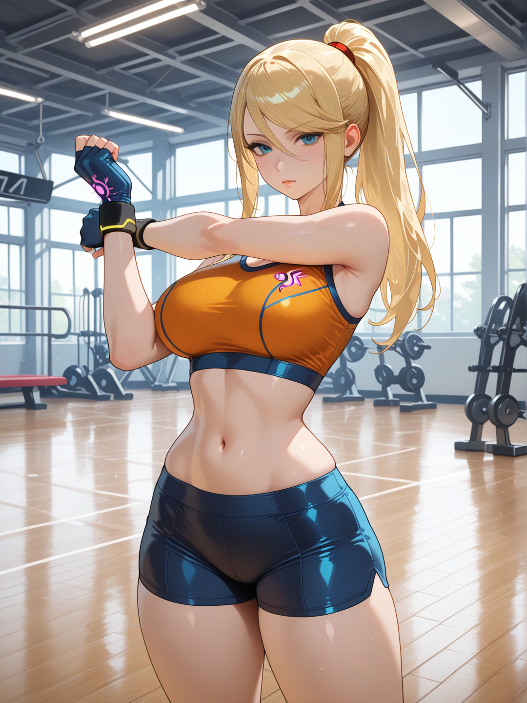 Samus Aran: Modo Entrenamiento 