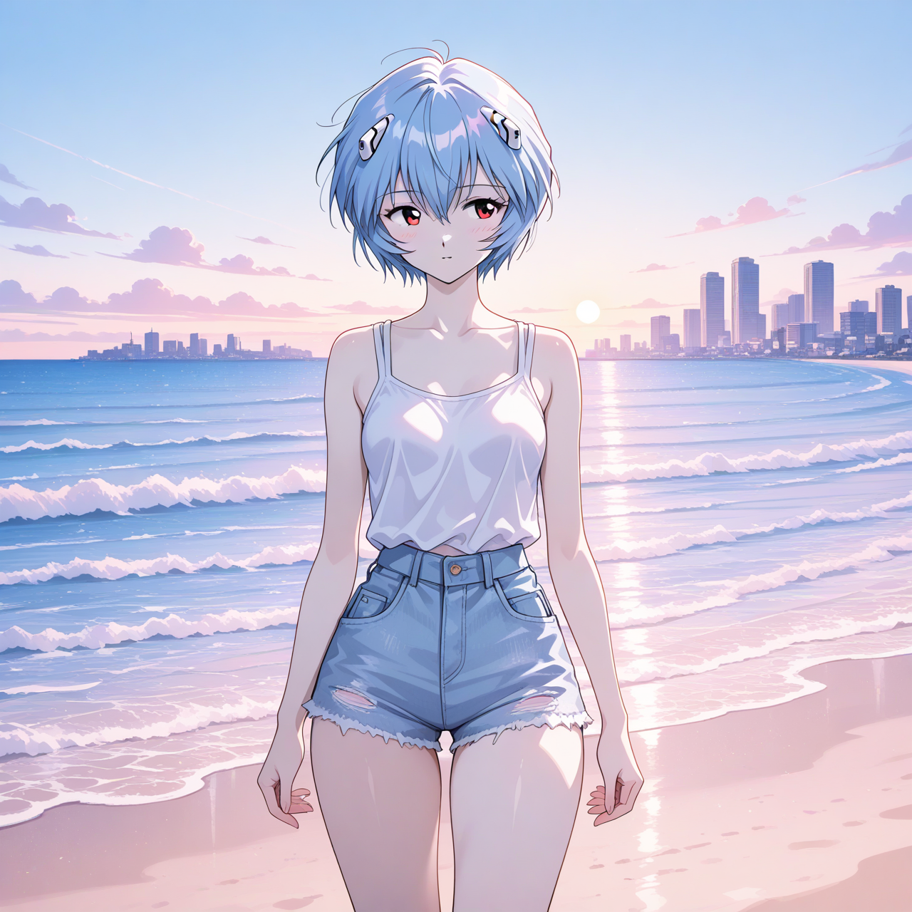 Rei Ayanami: Verano Retro