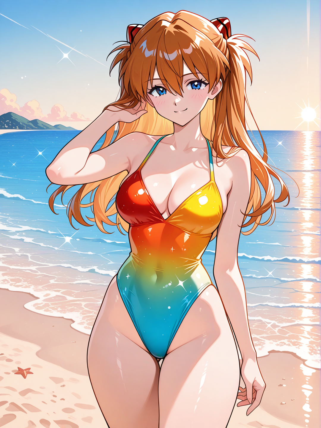 Asuka Langley: Calor Retro