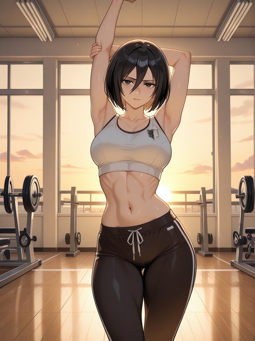 Mikasa Ackerman: Entrenamiento antes del Amanecer