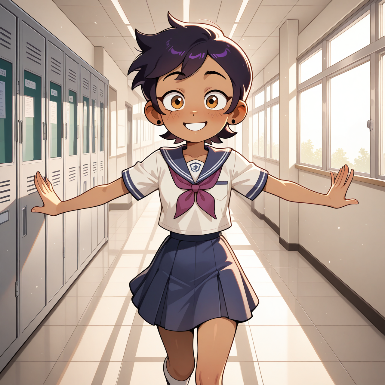 Luz Noceda: Encuentro en el pasillo 