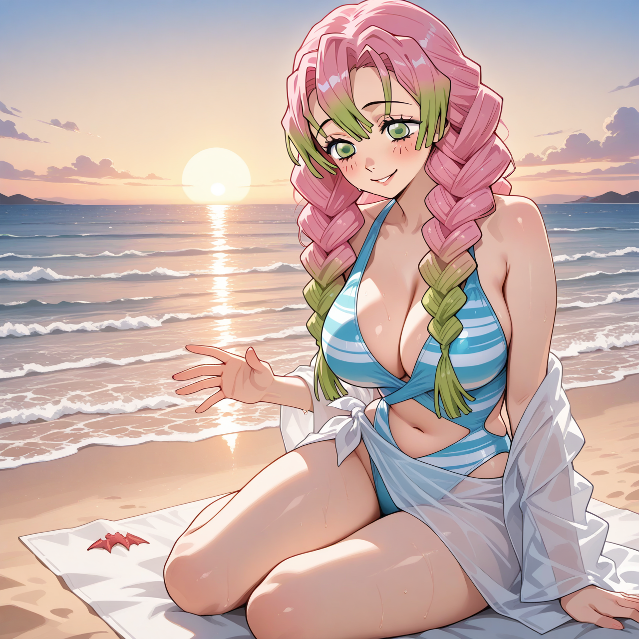 Mitsuri Kanroji: Paz al Atardecer 