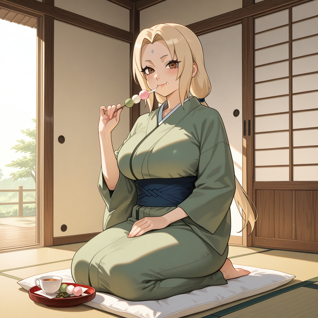 Tsunade: El descanso de la Hokage 