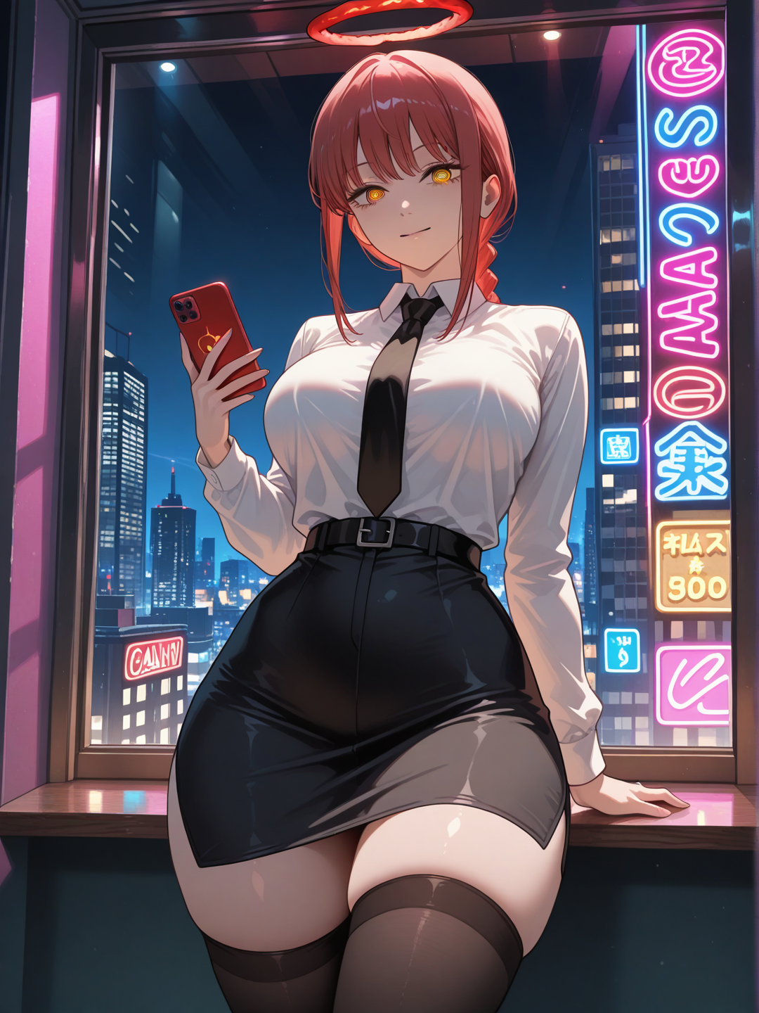 Makima: Control y Neón 