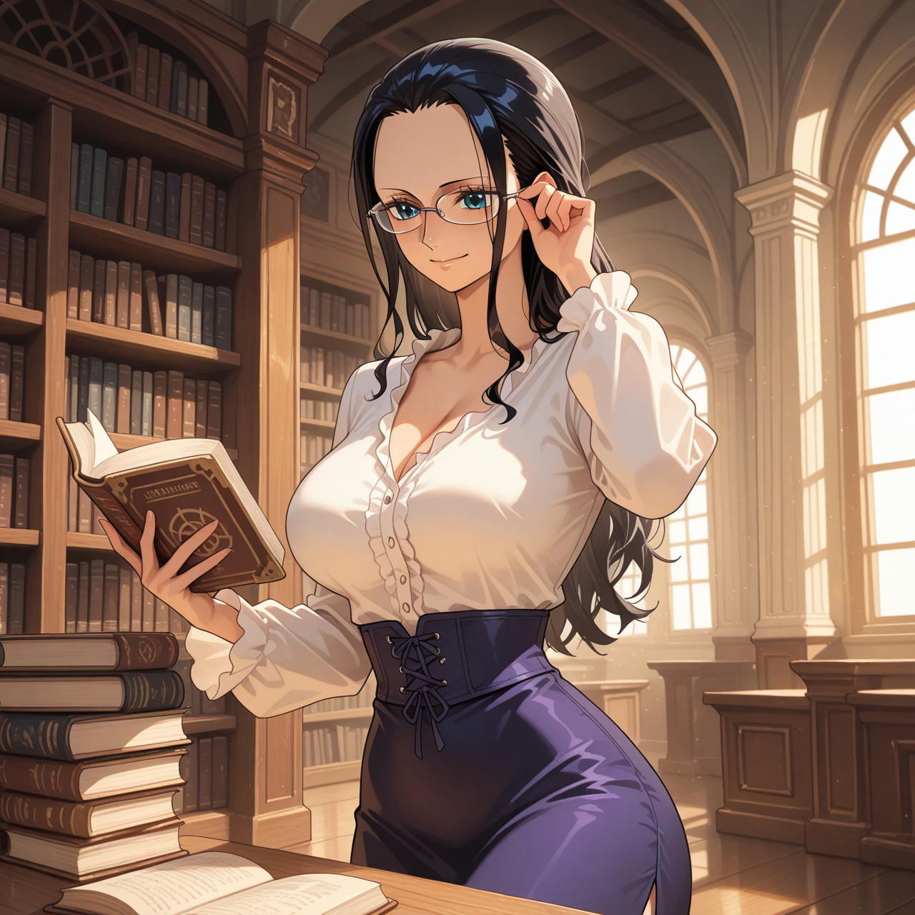 Nico Robin: Entre Libros y Secretos 