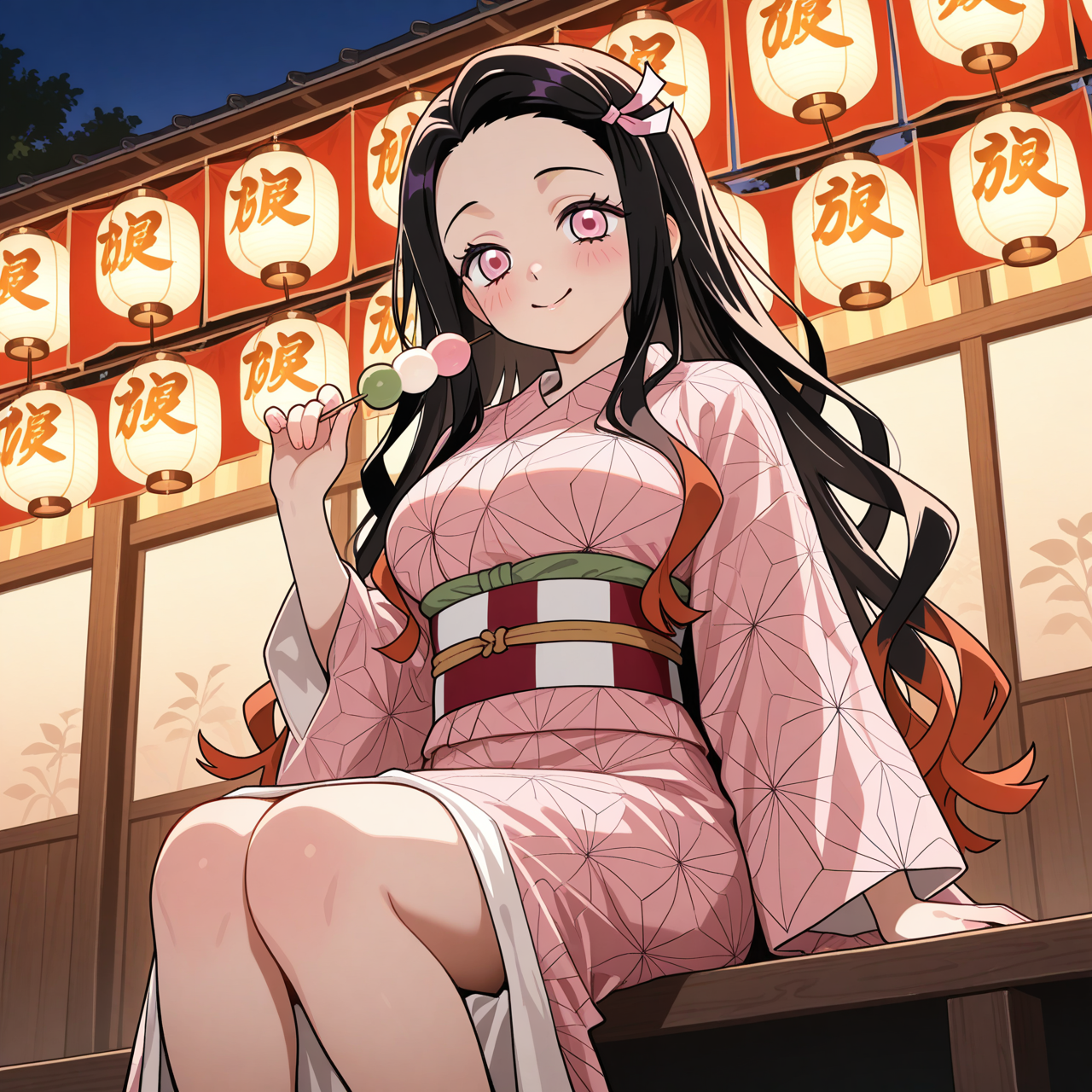 Nezuko: Dulzura en el festival