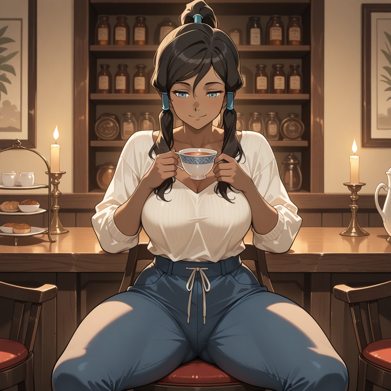 Korra: Sesión de Té 