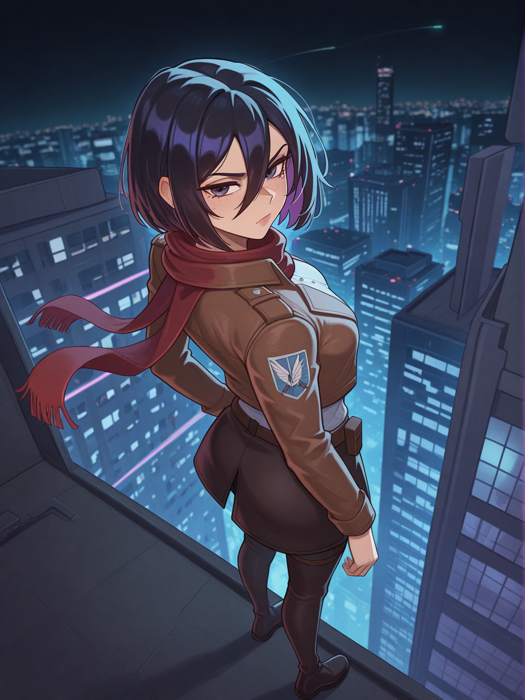 Mikasa: Guardiana ente más luces