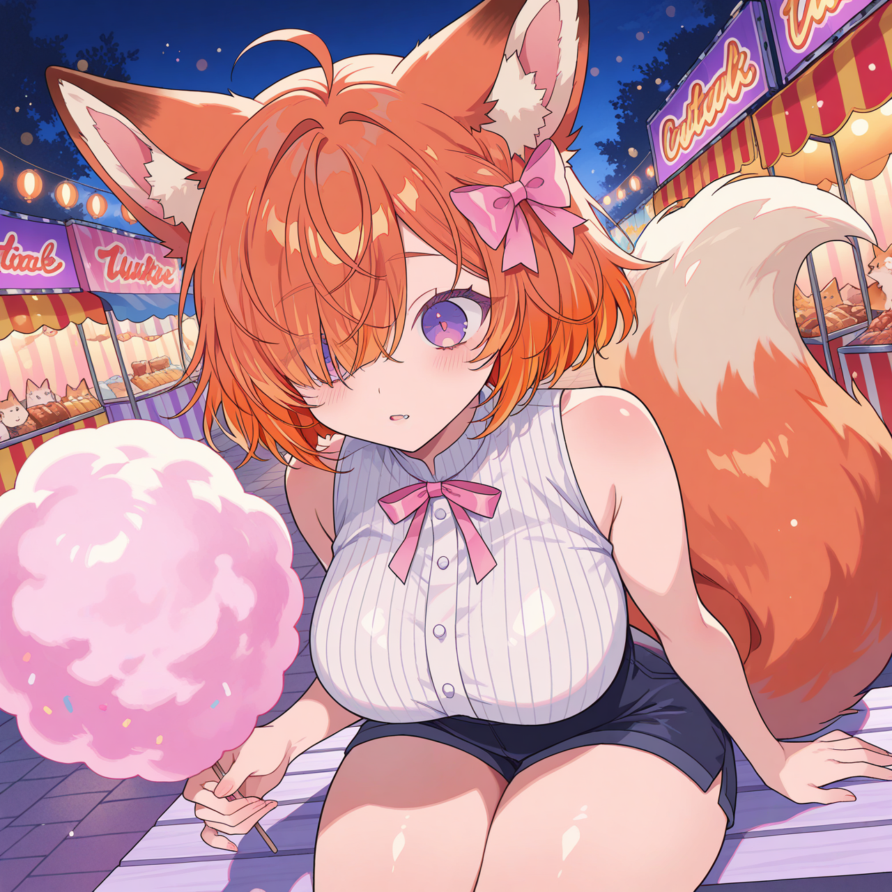 Komiko-chan: Noche de Algodón de Azúcar 