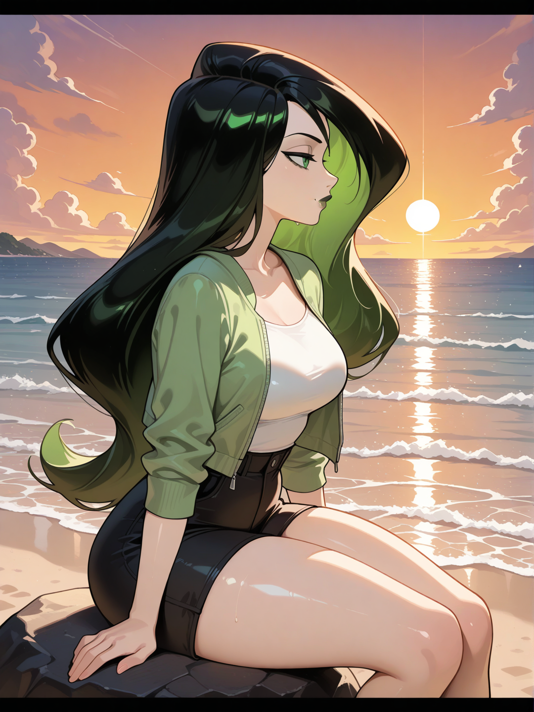 Shego: Descanso en la Playa