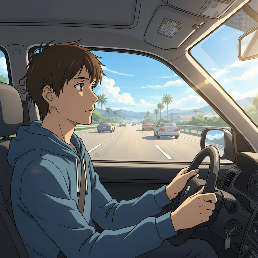 Drive on an ordinary day