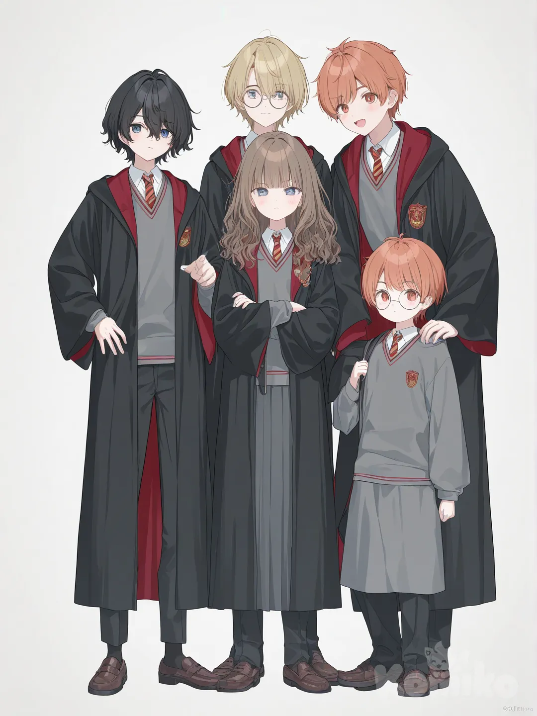 Personagens criados de HP