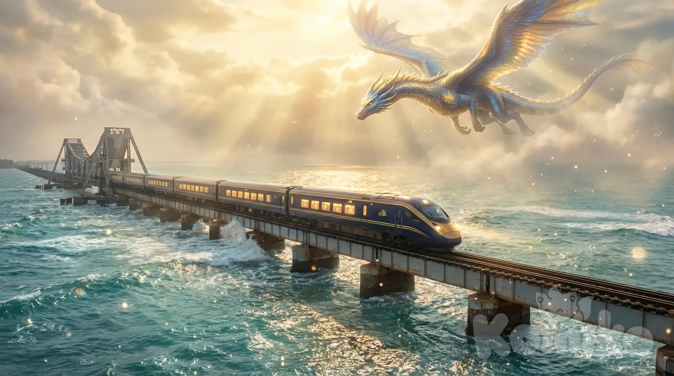 Mystical Dragon With Elegant Wings 