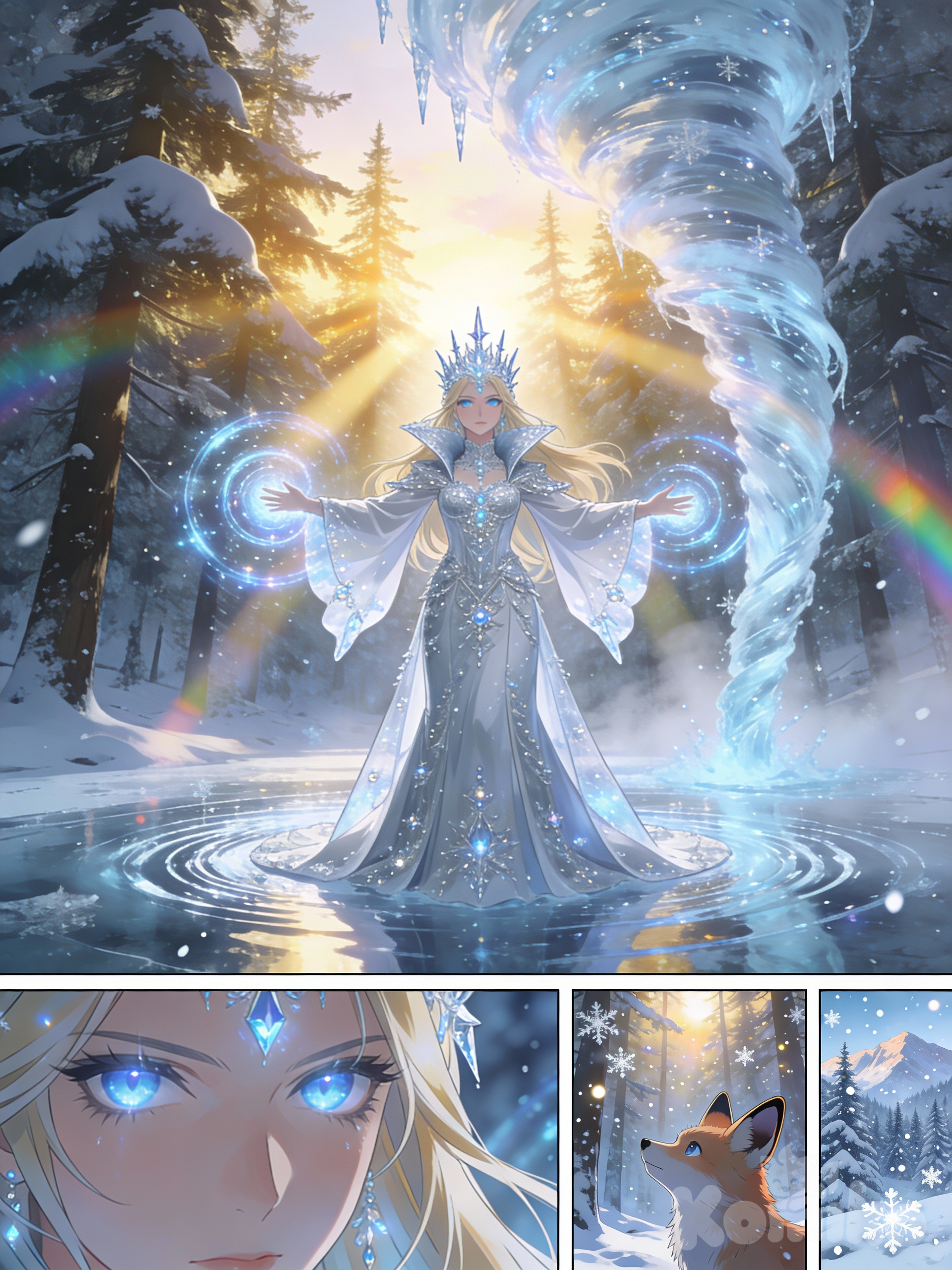 Majestic Ice Queen