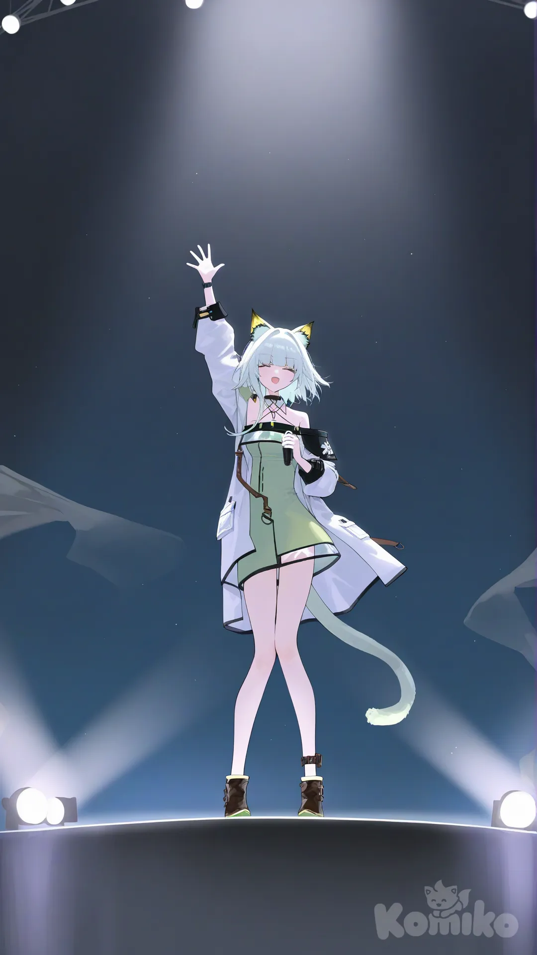 Kal'Tsit_(Arknights) on Stage