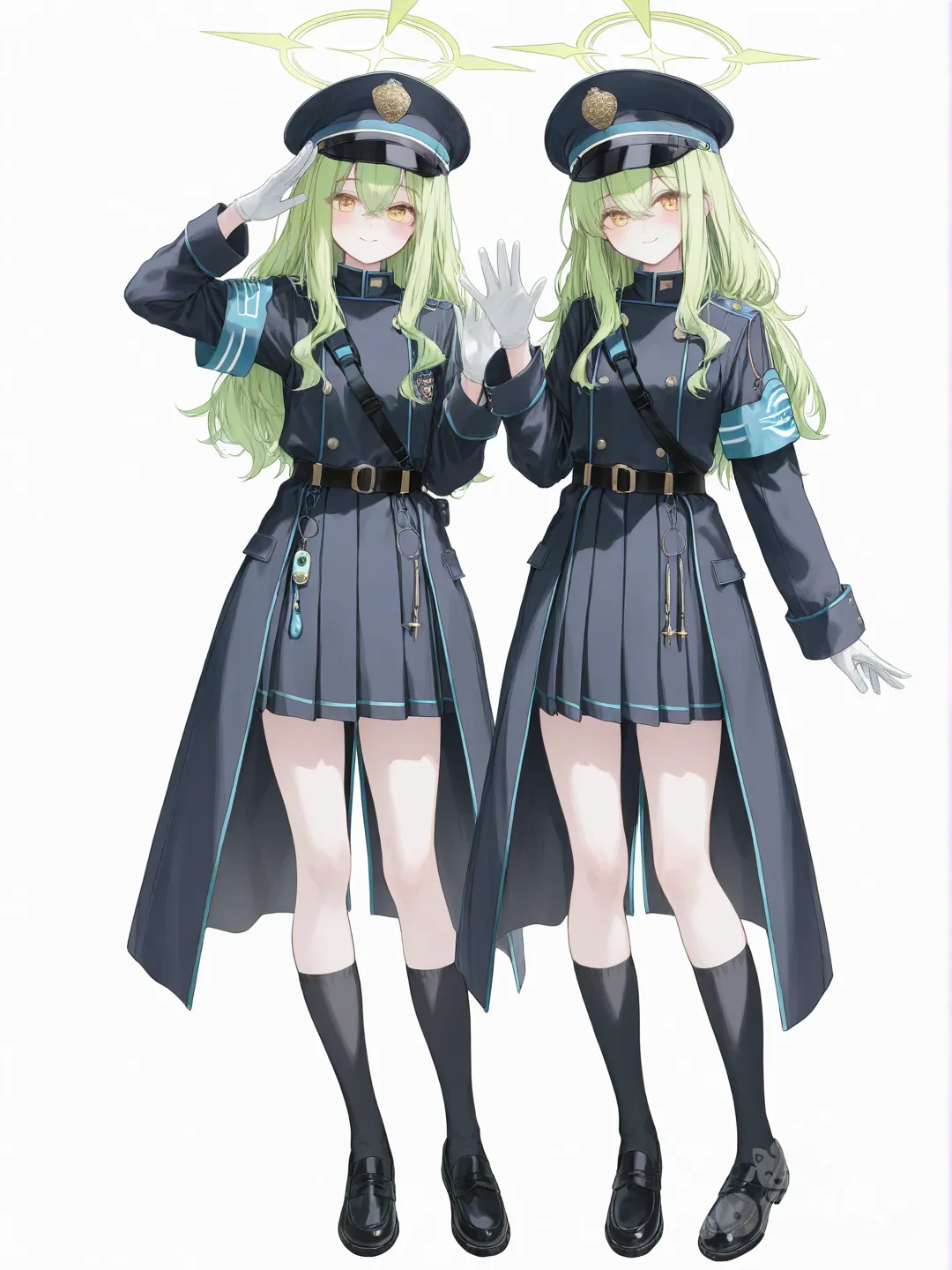 [sweet-pastel-style], @hikari-m6fK, @nozomi-h3UK, high five train station, full body