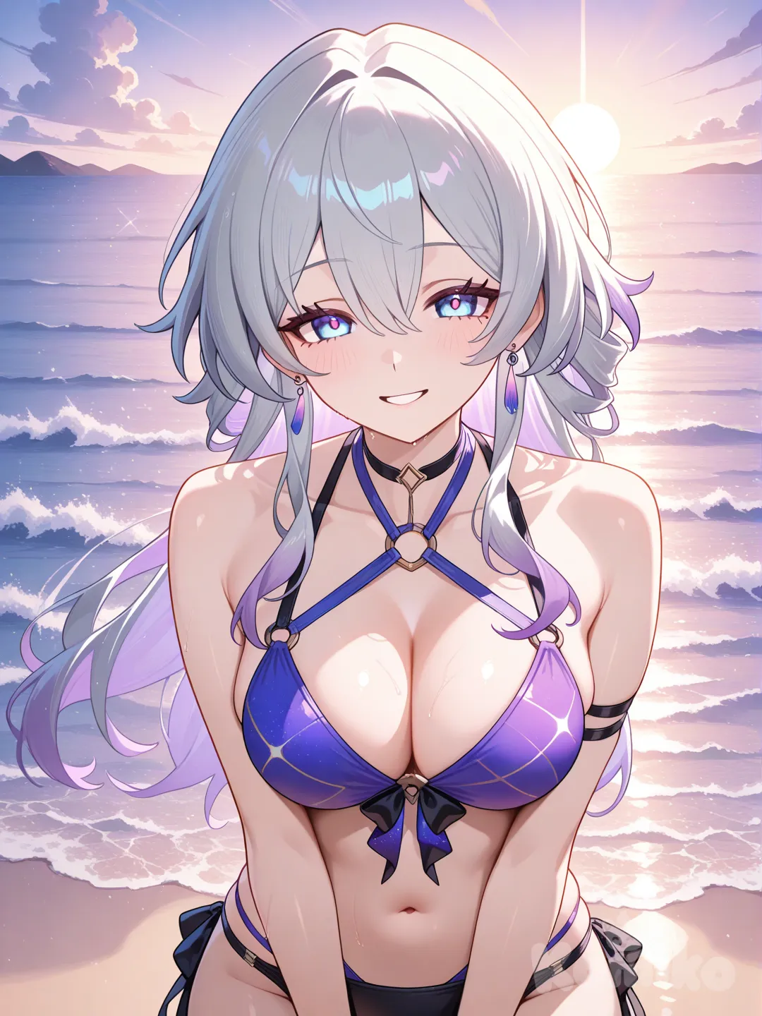 Cipher_honkai star rail, swimsuit