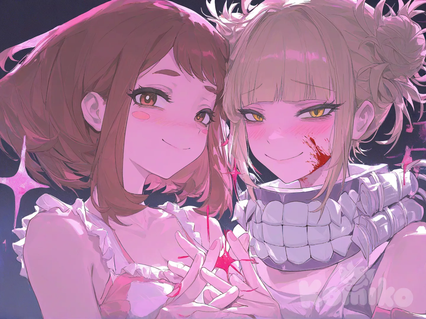 Toga Himiko and Ochako Uraraka♥️