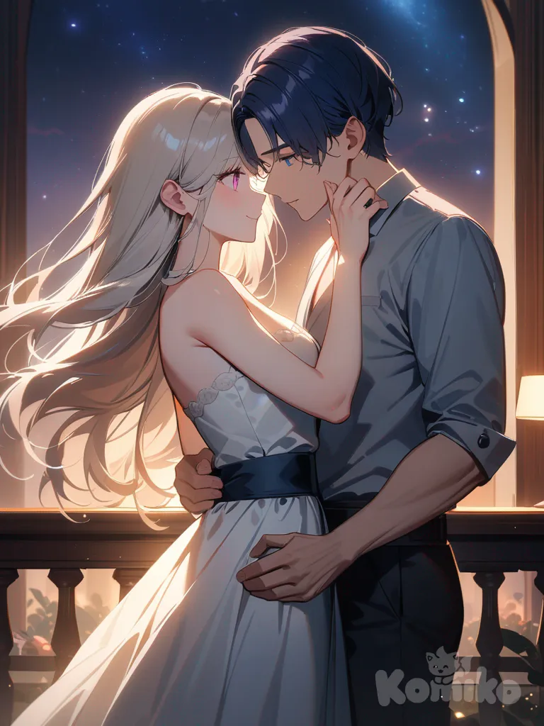 “Love you bae ~” “Me too~”