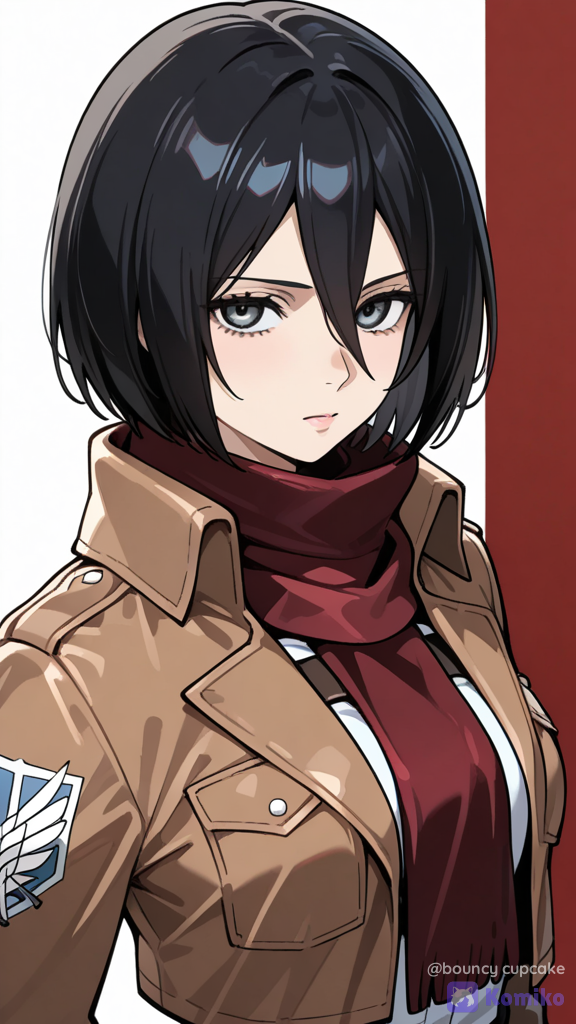 Mikasa Ackerman, 1girl
