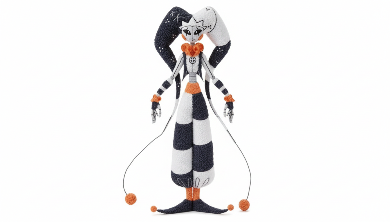 It’s a plushie version of something a saw on the internet