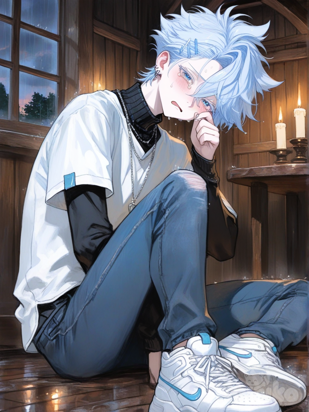 He misses his BF 🥺