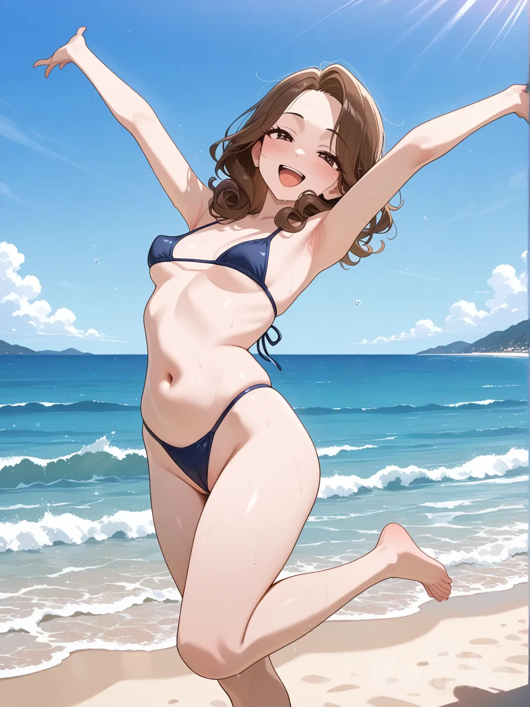 Dancing on the Beach