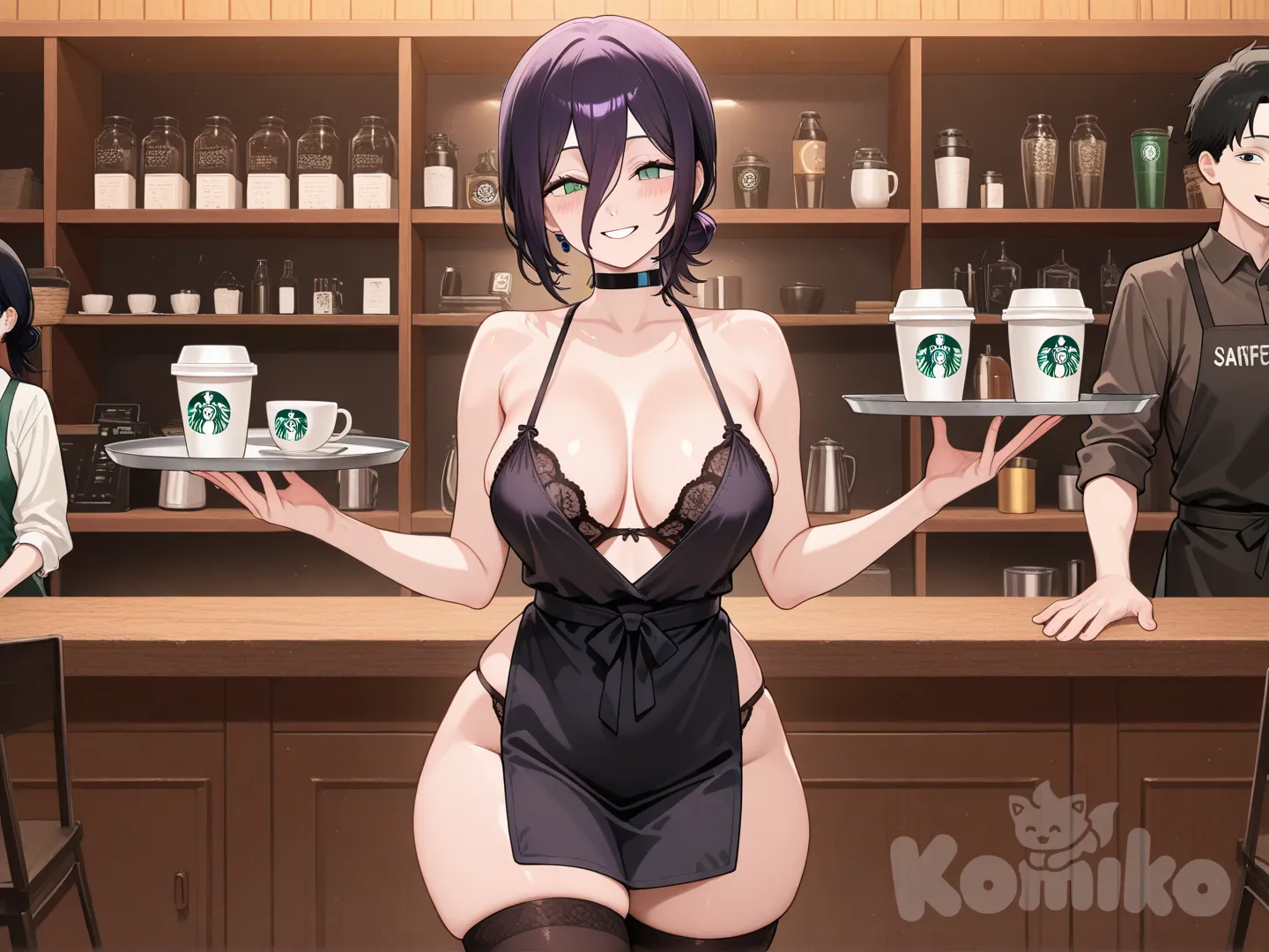 Reze at her new job!