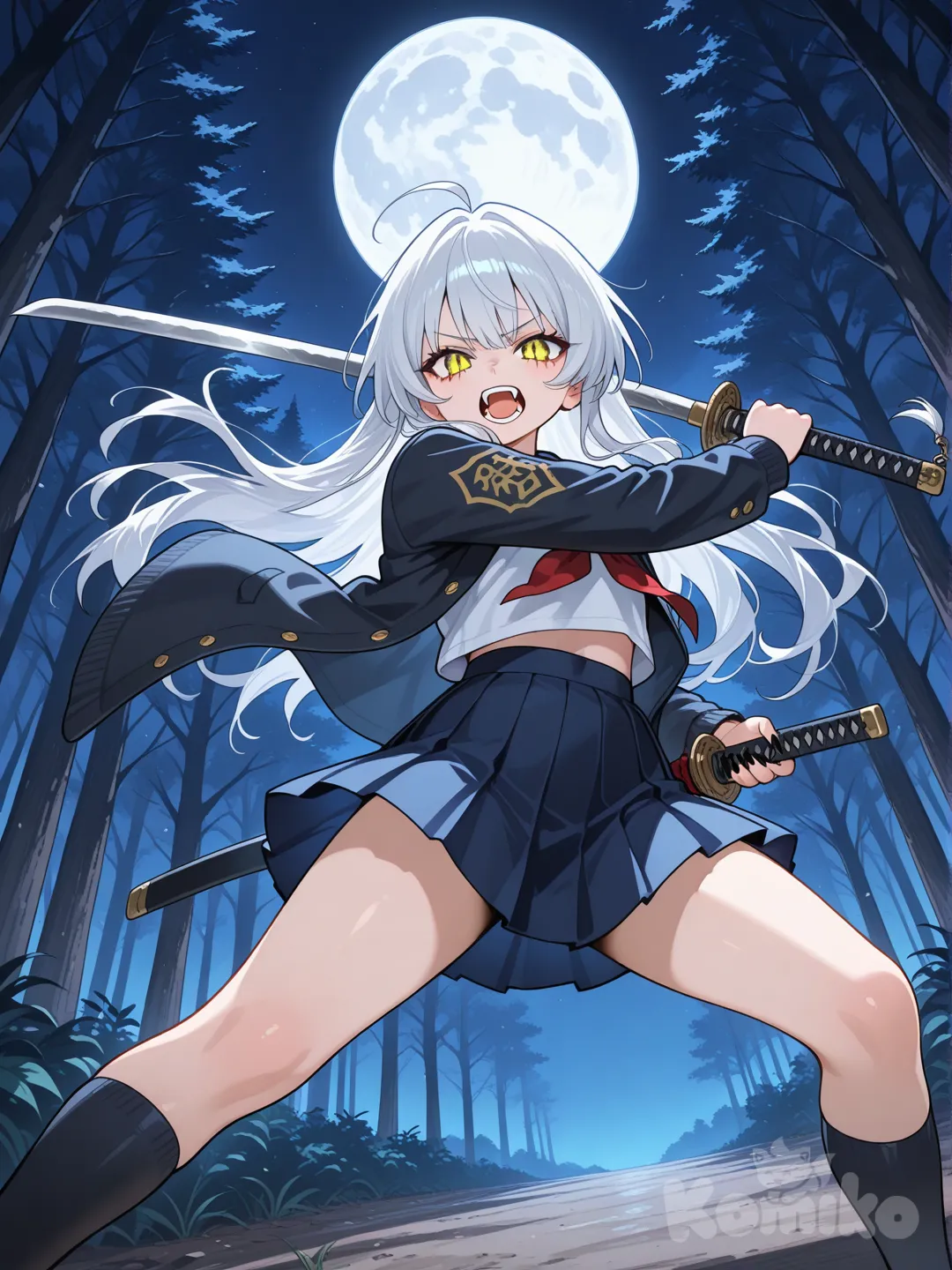 A story about a girl becoming a demon slayer