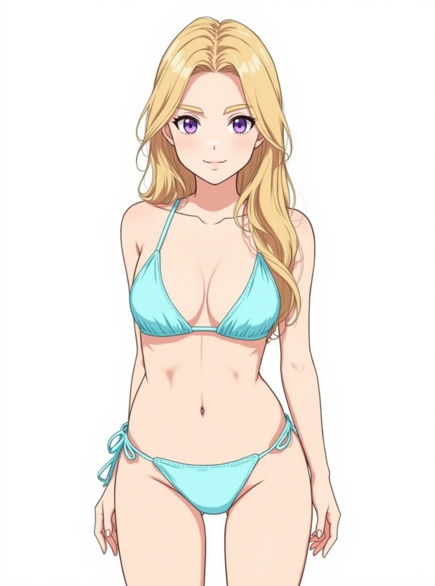 1girl, standing, undressing, showing body to viewer, full body, looking at viewer, anime style, simple background, white background, single character