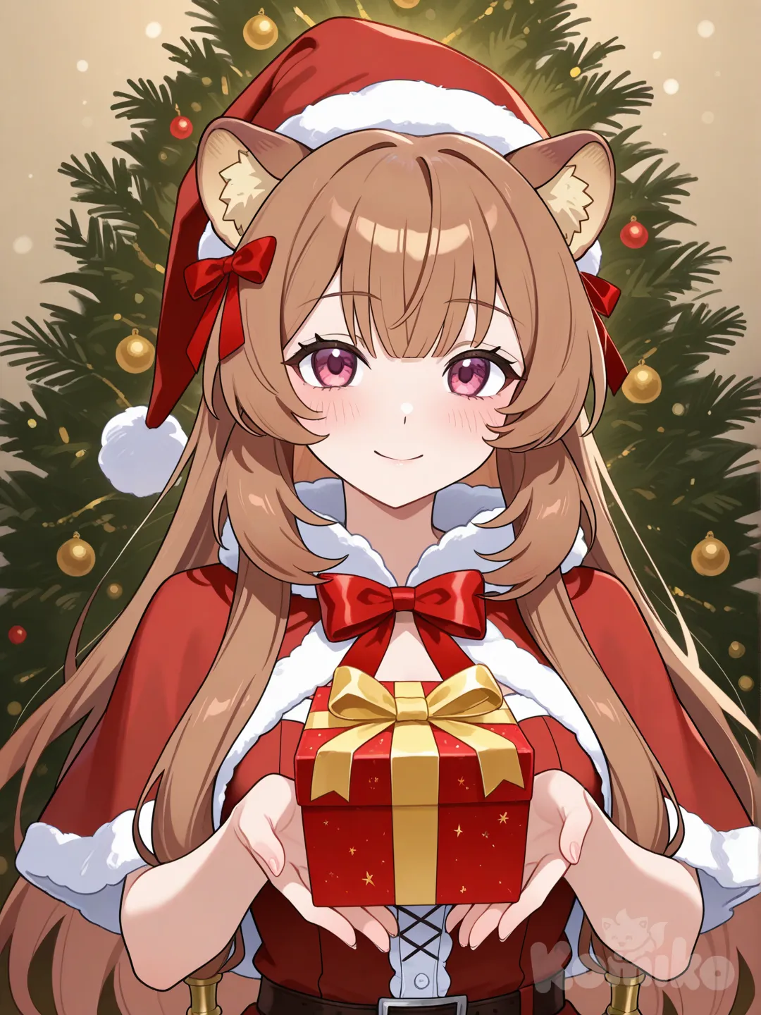 raphtalia en navidad