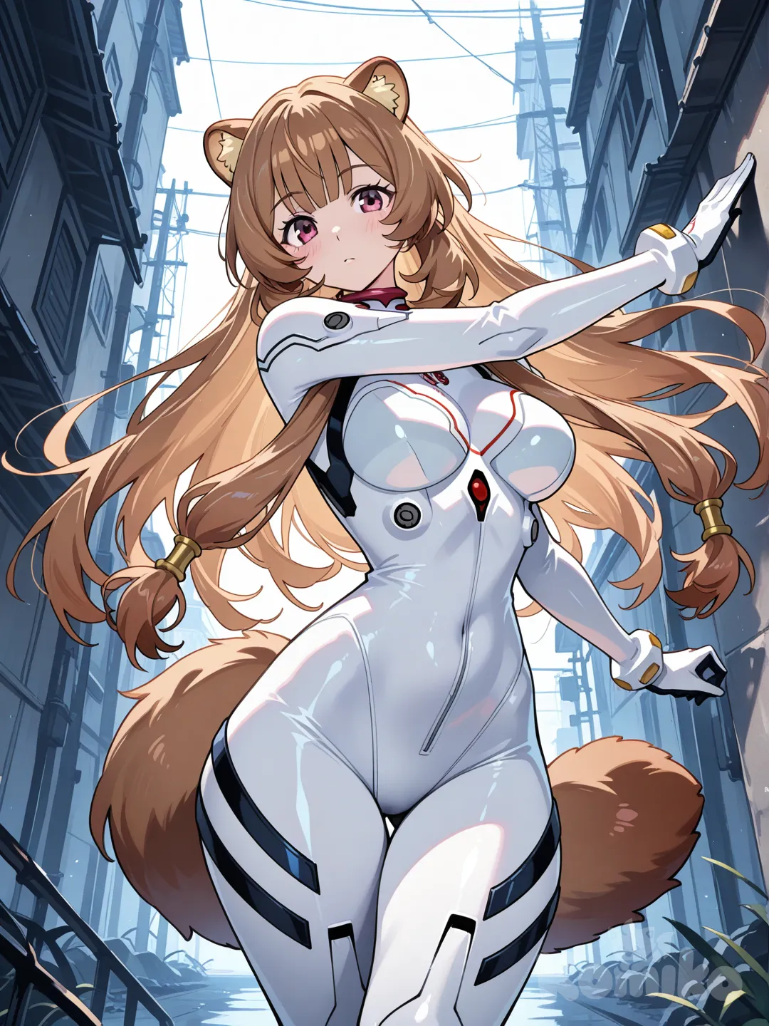 raphtalia, traje EVA