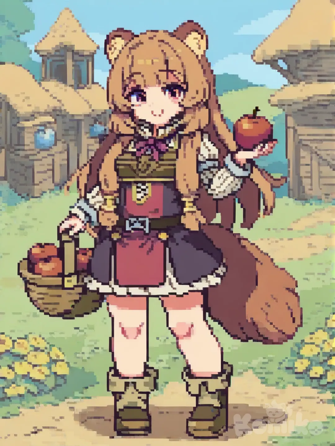 Raphtalia en el mundo de los videojuegos clásicos