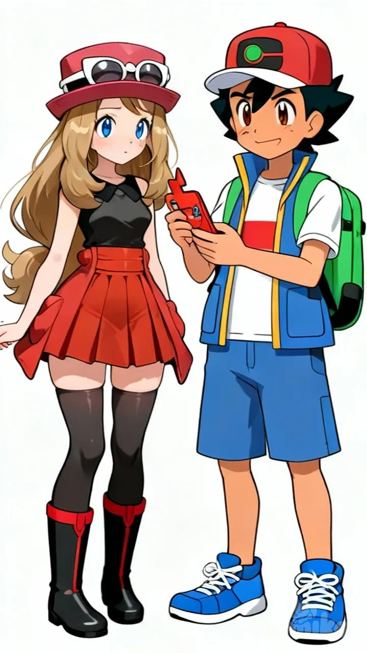 @Serena_(Pokemon), @Ash_Ketchum