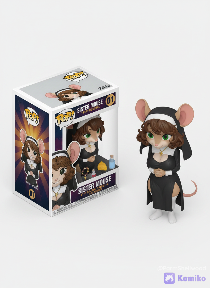 [OC]-Irene, the Mice Nun [Funko Version]