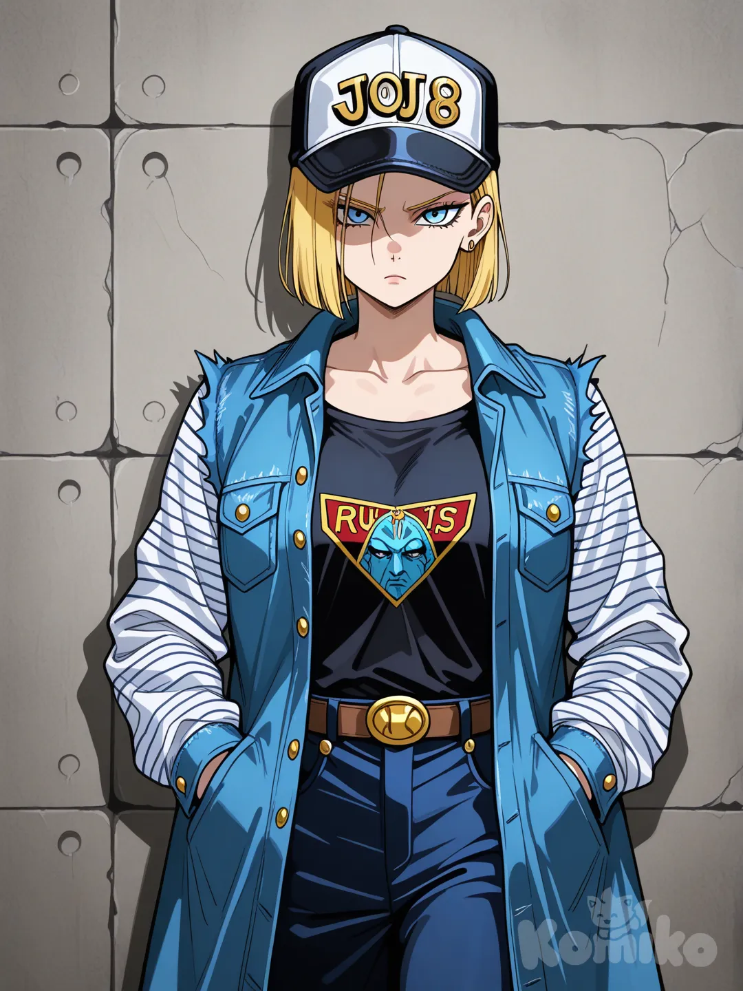 @Android_18 JOJO Style