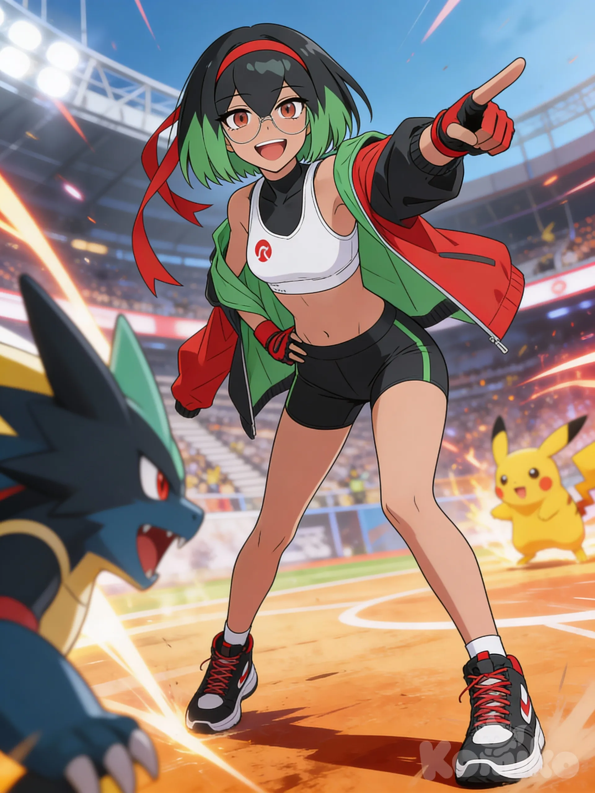 Chantara in Action (My OC)