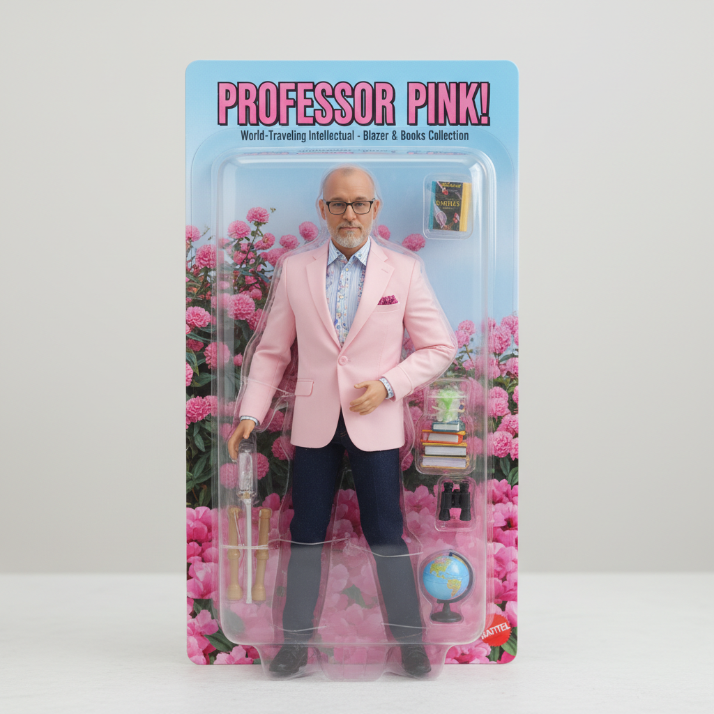 Turned into plastic doll