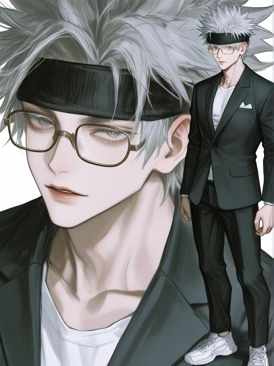 He just looks better for this one