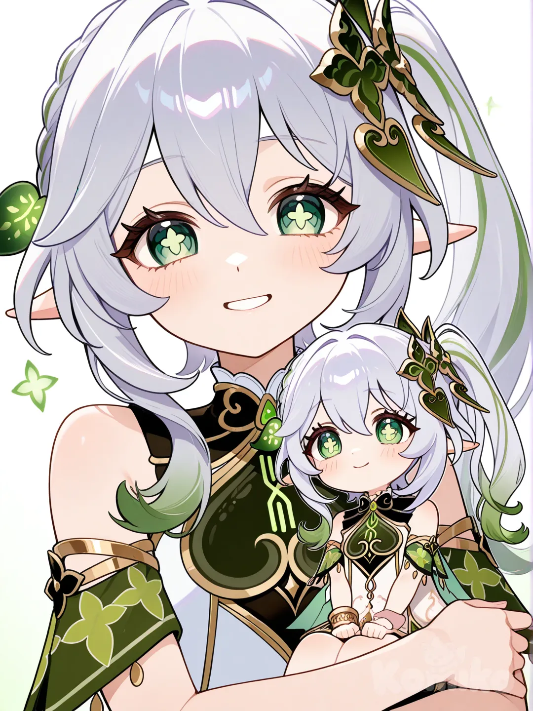 rukkhadevata, happy, nahida (genshin impact)