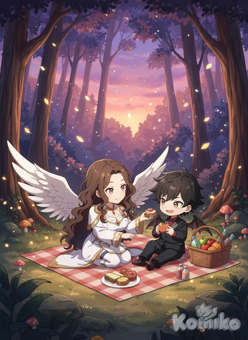 Angle and demon forbbiden love