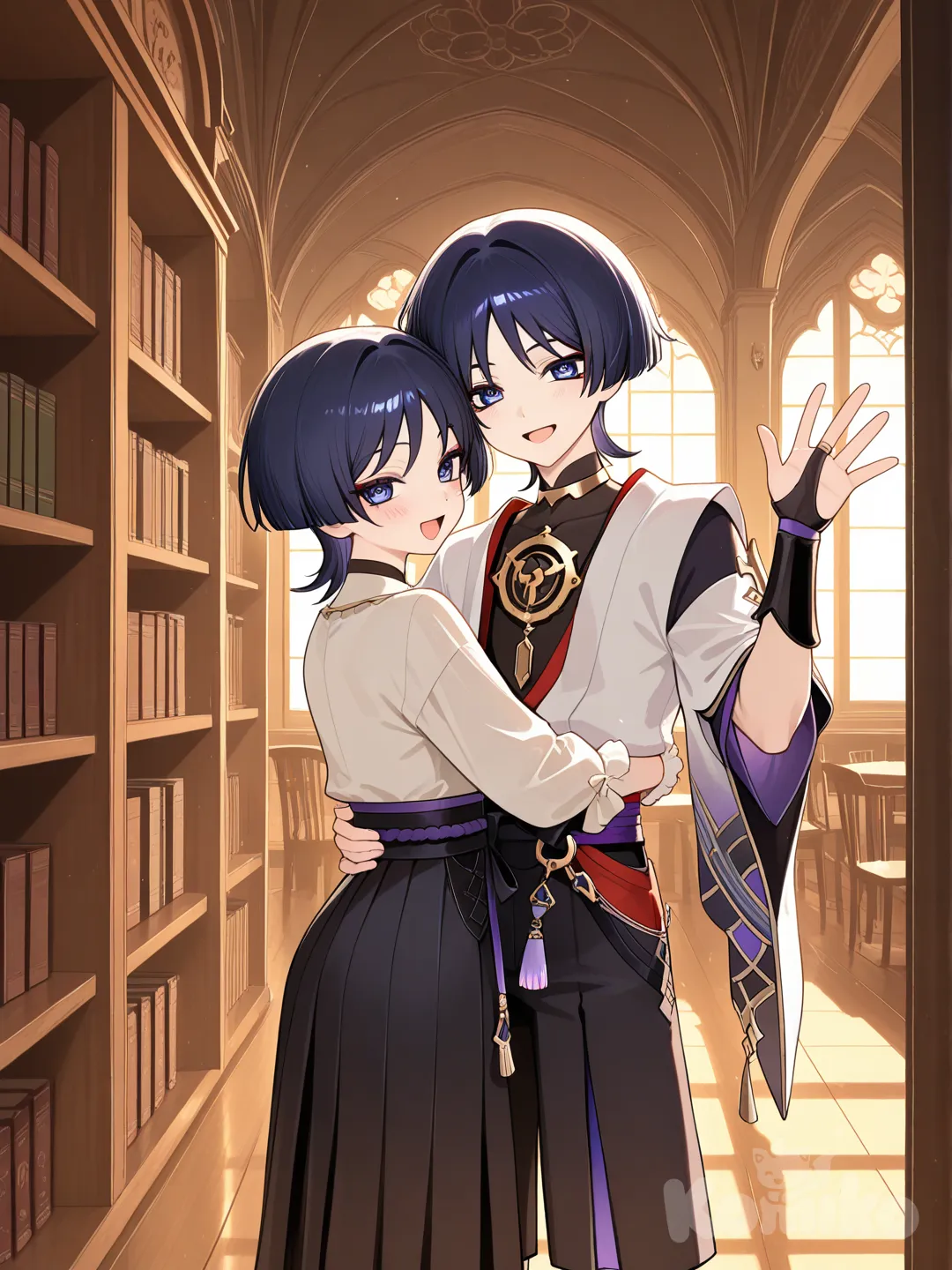 des jumeaux très ressemblant 