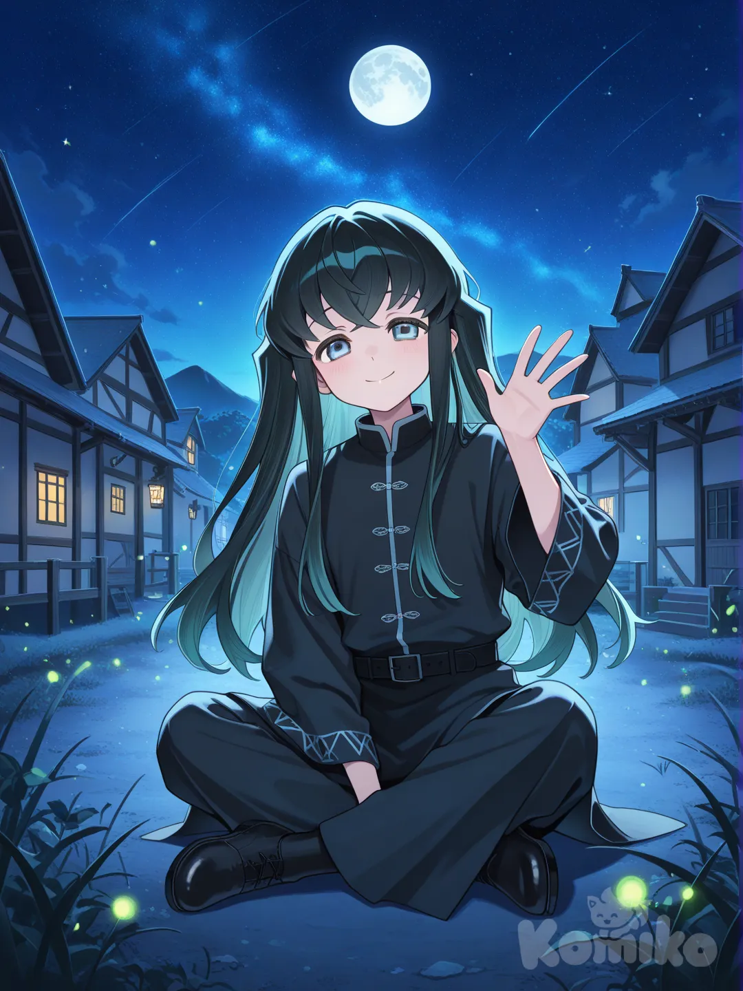 miochiro tokito et de passage a ton village  