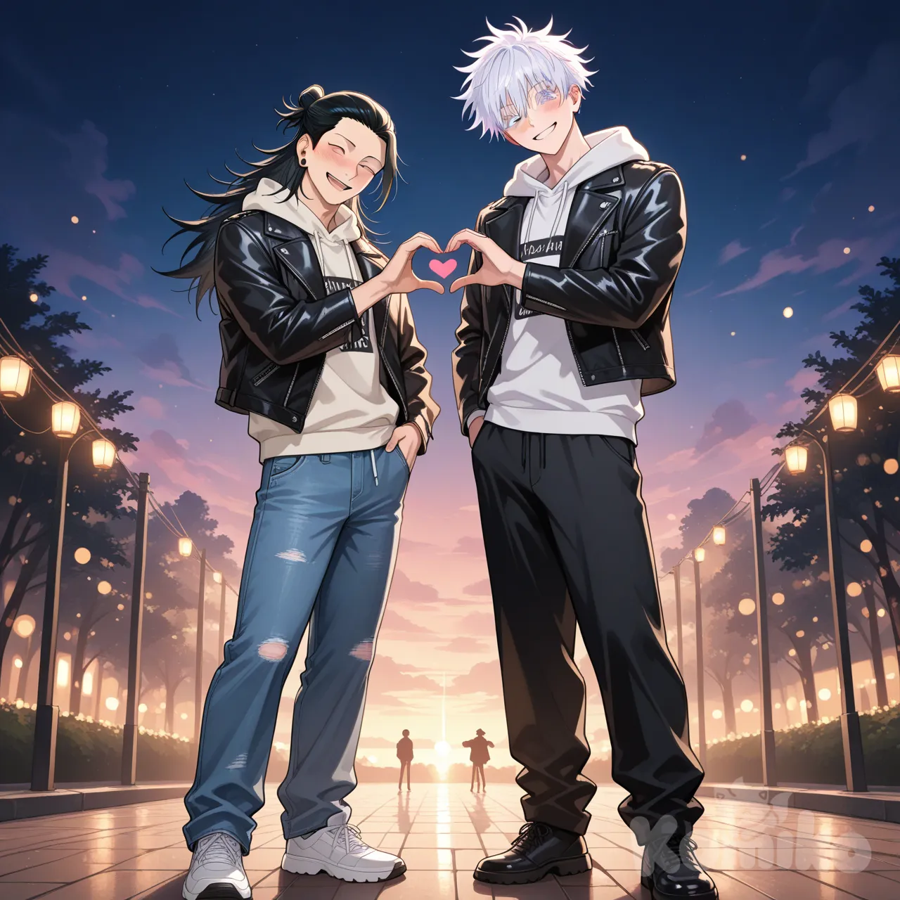 la jeunesse de geto et gojo 