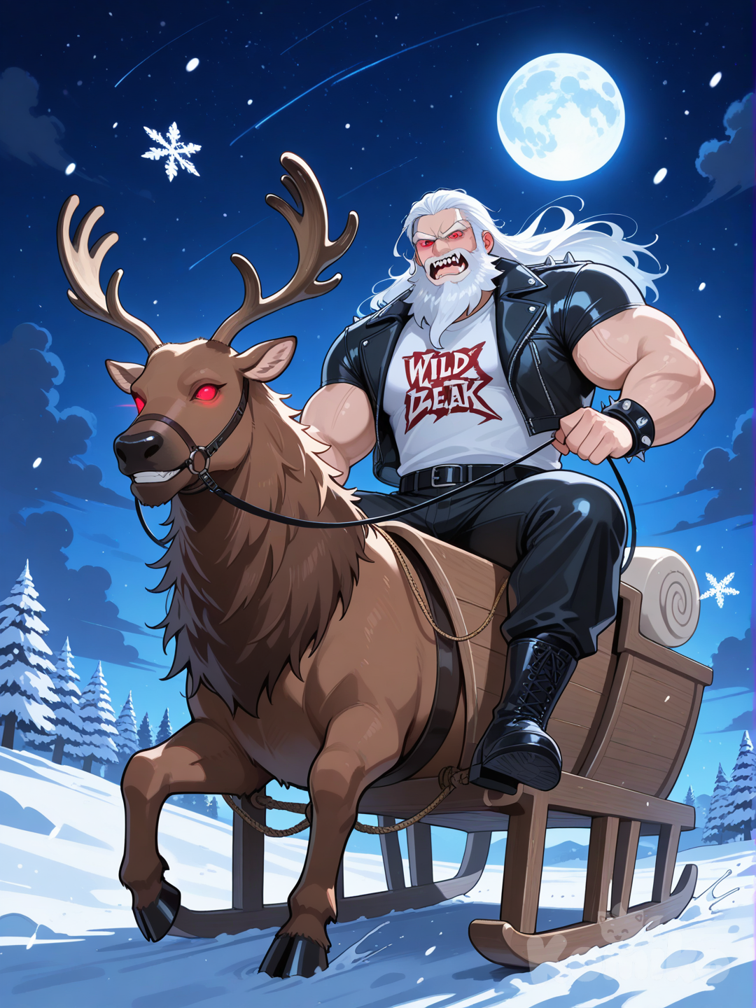 Santa Claus metalero 