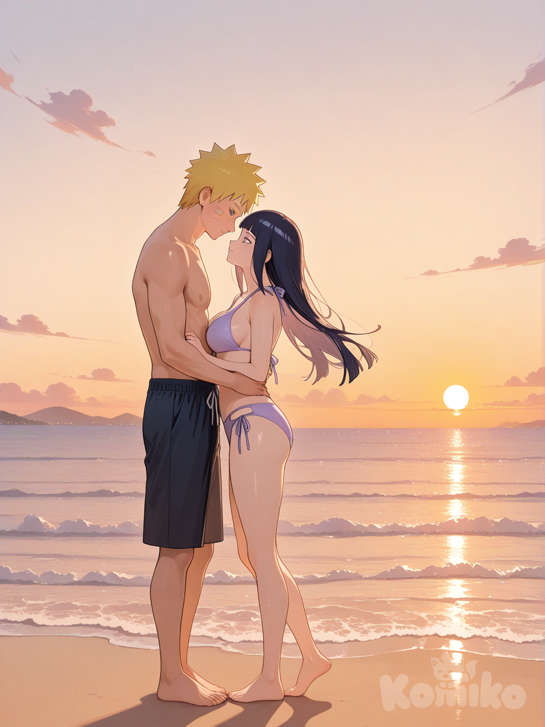 Hinata y Naruto 