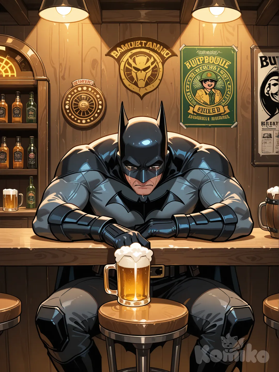 @Batman sofrendo por amor